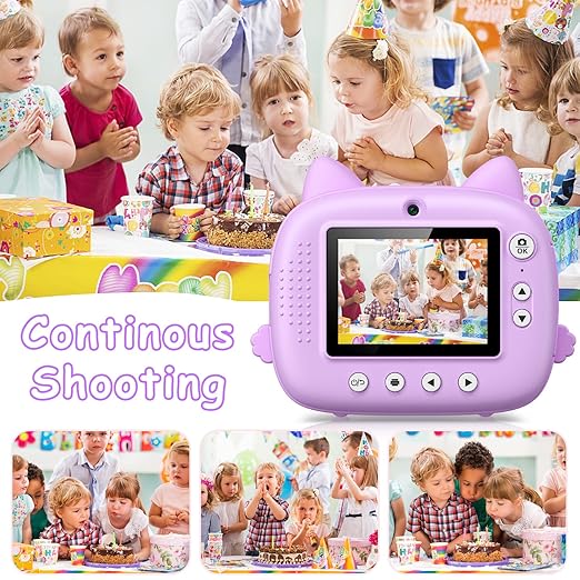 Kids Camera Instant Printer