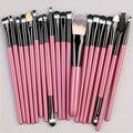 Makeup brush set, luxury synthetic kabuki foundation brush set, blush powder, eyeshadow blending and face brush