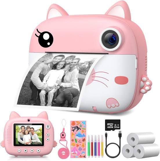 Kids Camera Instant Printer