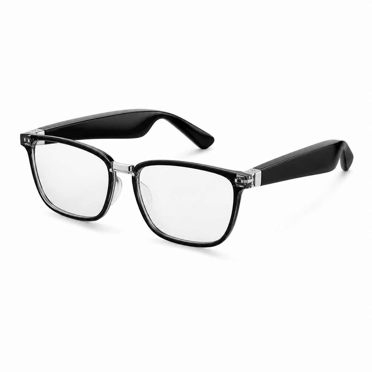 Black Veclear GS03 Bluetooth Smart Sunglasses on a clean studio background